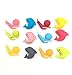 Lofekea Glass Drink Markers Set-12 Mini Shark And Snail Shape Tea Bag Holder Silicone Charms Reusable Glass Identifiers