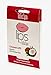 ToGoSpa LIPS | Moisturize, Hydrate, and Soothe Lips | Clean Collagen Gel Masks with Hyaluronic Acid, and Vitamins C & E - 3 Pack (Coconut)