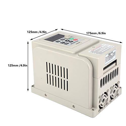 PWM 220V AC Variable Frequency Drive VFD Speeds Controllers 1-Phase Input 1-Phase Output 2.2KW - Thumbnail 6