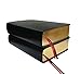 Thick Leather Journal Notebook Blank Premium Papers Writing Notebook with Golden Rim 440 Pages(220 Sheets) Travel Diary Ideal Gift for Anniversary Birthday Mothers Day (Black)