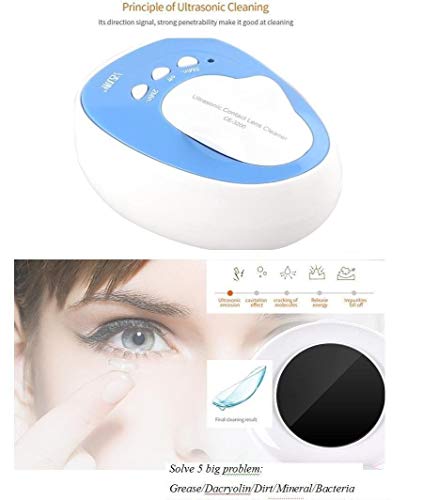 image for Kowellsonic CE-3200 Mini Ultrasonic Contact Lens Cleaner Kit Daily Car