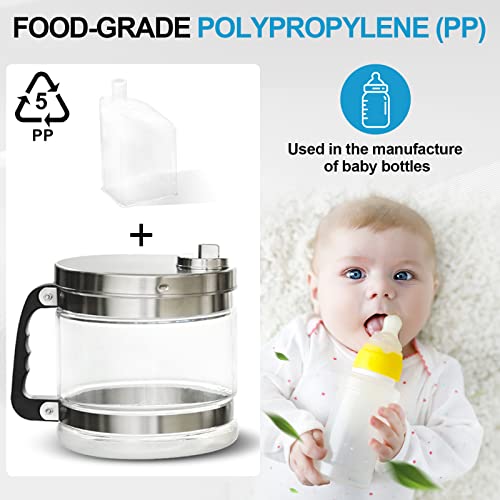 DC HOUSE Water Distiller 1 Gallon Countertop Water Distiller Stainless