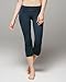 BE LADIES CAPRI PANT CTN-SPNDX (BLACK) (M)