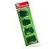 R’ND’s 300 Pack Ornament Hooks Christmas Tree Decorating Hangers- Metal Wire Ornament Hooks for Christmas Tree Decoration Hanging (Green)