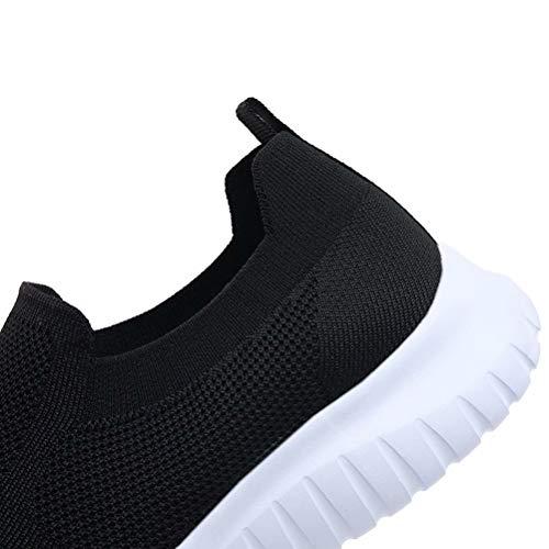 konhill Men's Breathable Walking Shoes Tennis Casual Slip on Athletic