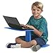 ECR4Kids The Surf Portable Lap Desk, Flexible Seating, Blue, 10-Pack