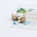 ELBLUVF Alloy Rose Gold Plated Skull Rhinestone Studs Earrings