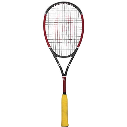 Harrow 65920502 2016 M-140 Squash Racquet, Black/Red/White