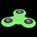 The Anti-Anxiety 360 Spinner Helps Focusing Fidget Toy [3D Figit] Tri-Spinner EDC Focus Toy for Kids & Adults - Best Stress Reducer Relieves ADHD Anxiety Boredom Metal Bearing (Glow in the Dark)