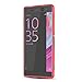 J&D Case Compatible for Xperia XA Ultra Case, Drop Protection Slim Cushion Shock Resistant Protective TPU Slim Case for Sony Xperia XA Ultra Bumper Case, Red