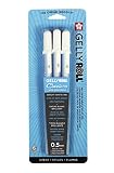 Sakura 57453 Gelly Roll Classic 10 (Bold Pt.) 3pk Pen, White