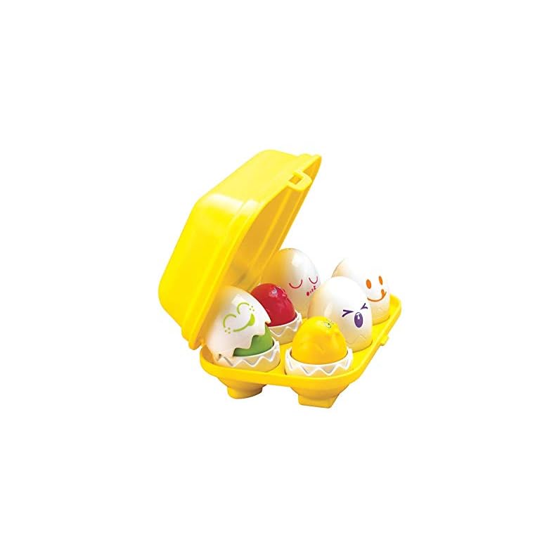 TOMY Toomies Hide & Squeak Easter Eggs Toddler Toys – Matching & Sorting Learning Toys – Sensory Toys for Easter Basket…