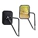 Black Diamond Rectangular Shake-proof Off-Road Door Off Side Rear View Mirror Compatible for Jeep Wrangler JK JKU CJ YJ 1997-2018, 2018 JL - Pack of 2