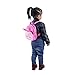 Toddler Backpack Mini Backpack for Little Girls Preschool Shoulder Bags Baby Kid Plush Rabbit Bag Cute Snack Backpack Bag for Baby Girls Gifts Age 1-3 Christmas Gifts