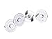 50 Sets 18mm Silver Tone Magnetic Buckle Bag Button Purse Snap Closure Purse Handbag No Tools Required