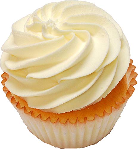 Flora-cal Products Yellow Plain Fake Cupcake 3 Pack