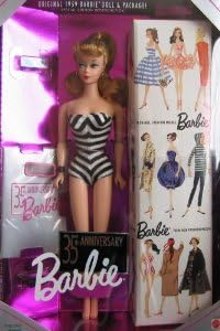 35th anniversary original 1959 barbie