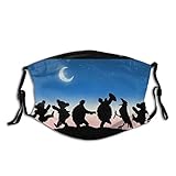 Grateful Skull Mouth Mask Adjustable Dustproof