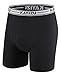 KAYIZU Men's Soft Cotton Boxer Briefs with Comfort Waistband Underwear (6-Pack)