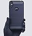 Motorola One Case, Moto One Case, Moto P30 Play Case, Asmart Shock Absorption Case Motorola One Slim Carbon Fiber Cover Flexible TPU Protective Phone Case for Motorola One/Moto P30 Play (Blue)
