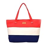 Ammazona Women Canvas Handbags Shoulder Messenger Bags ( Red)
