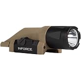 Inforce WML Gen 3 LED Weapon Light, White/IR LED, 450 Lumens, Black, | White/IR, 400 Lumens