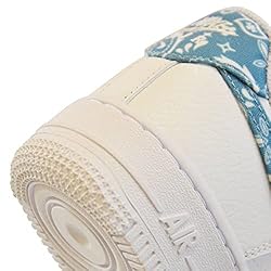Nike Women's Air Force 1 Low Shoes, White/Worn