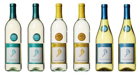 Barefoot Cellars California Heart and Sole White Wine Mixed Pack, 6 x 750 mL