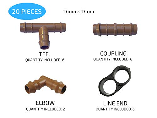 2 Habitech+Irrigation+Fittings+Tubing+Piece