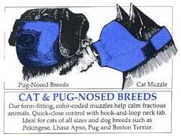 FOUR FLAGS MUZZLE CAT BLUE - LARGE