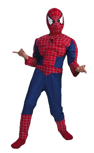 Deluxe Kids Muscle Spiderman 2 Costume