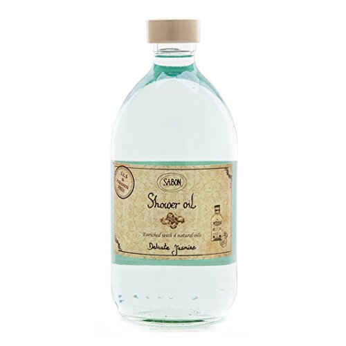 Sabon shower oil, delicate jasmine, 17.59 fl. oz.