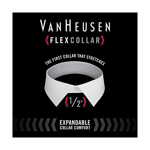 Van Heusen Men's Dress Shirt Flex Regular Fit Solid - Image 6