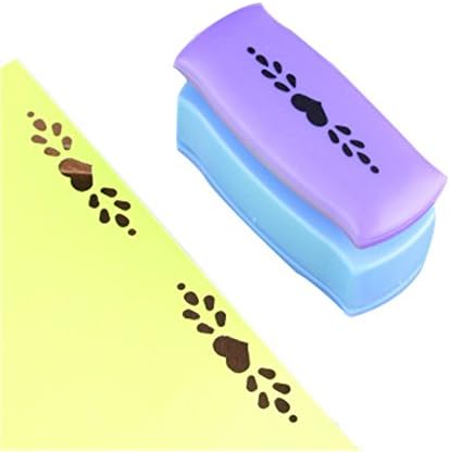 Innovative Handcraft Edger Punch DIY Lacework, Lovely Heart Shape(Random Color)