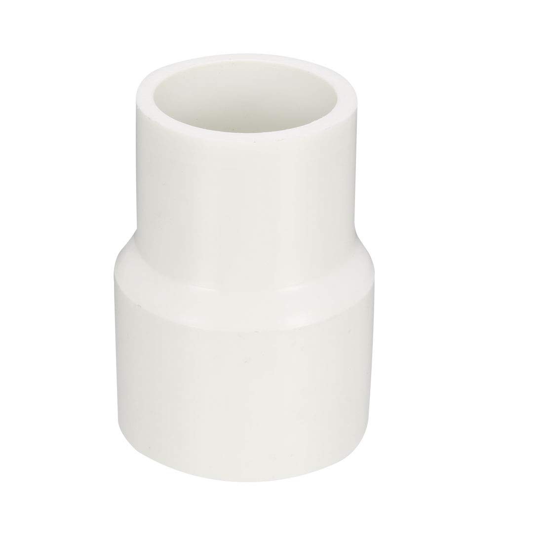 sourcing map 25mm x 20mm PVC Reducing Coupling Hub by Hub Pipe Fitting Adapter Connector 5pcs