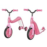 MACWHEEL Kids Scooter, Convertible 4-in-1 Ride-On Balance Trike & Training Bike, Kick Scooter for Kids Ages 2-5 (MK2)