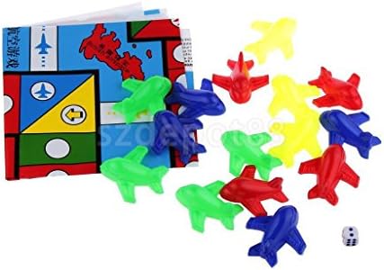 16Pcs Flying Airplane Board Game Flying Chess Kids Classic Flight Games Toys