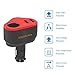 Car Charger, QWOO Quick Charge 3.0 Dual USB Ports + 1-Socket Cigarette Lighter Splitter 4.8A 40W USB Car Charger with Smart-Adaptive Rapid Charging for iPhone, iPad, Samsung, Dash Cam, GPS and More