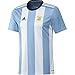 adidas Performance Men's Soccer AFA Fan Shirt, Clear Blue/White, Medium