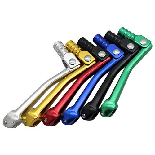 OTOHANS AUTOMOTIVE CNC Aluminum 2" Folding Gear Shifter Shift Lever for Honda XR50 CRF50 XR CRF 50cc 70cc 90cc 110cc 125cc Dirt Pit Bike (Green)