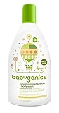 Babyganics Conditioning Chamomile Verbena Baby Shampoo and Bodywash, 3 Count