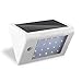 Deckey Solar Powered Wall Light Super Bright 20 LED Motion Sensor Detector Light Sconces Waterproof Outdoor Security Lamp Light