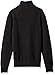 Calvin Klein Boys' Half Zip Sweater, Black/White/Grey 4023, 14-16