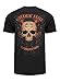 Harley-Davidson Screamin' Eagle Men's T-Shirt, Workin' Skull, Black HARLMT0218