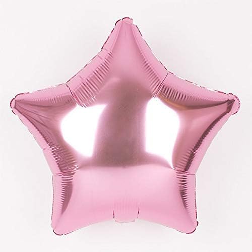Trimming Shop 1st Birthday Decoration Pink Foil Balloon for Newborn Boy, Girl, For Baby Baptism, Christening Party, Decoration, Celebration, 25pcs - Image 4