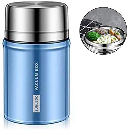 Braised Beaker Insulated Stainless Steel Food Jar Double Wall Smolder Food Porridge Thermos Vacuum Pot 750ML /1000ML