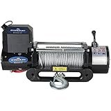 VIPER Winch 8500lb, Steel cable and hawse, handheld and wireless remote