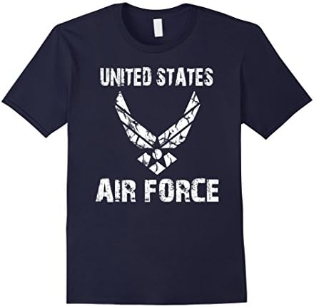 Mens United States Air Force Original T Shirt 3XL Navy