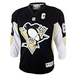 NHL Reebok Sidney Crosby Pittsburgh Penguins Youth Replica Jersey - Black