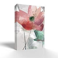 Canvas Wall Art - Abstract Lotus - Canvas Prints Home Artwork Decoration for Living Room,Bedroom - 12x18 inches